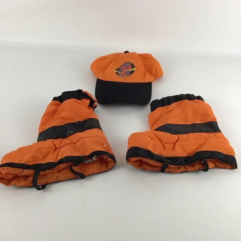 Saturn Project Costume Space NASA Astronaut Outfit Halloween Cosplay Pretend 5-6